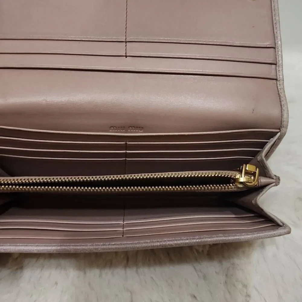Miu Miu Continental Long Wallet